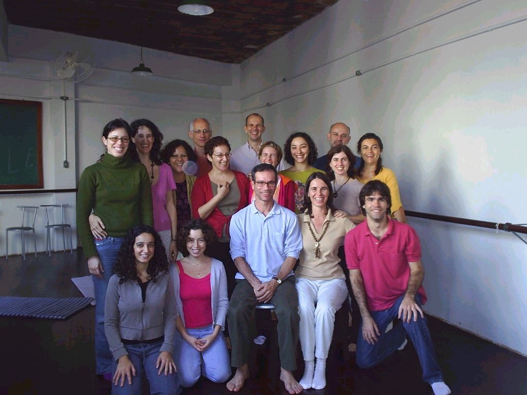 Oficina na Escola Angel Vianna 2004 RJ